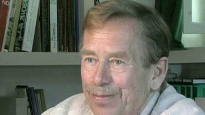 Havel jede na dovolenou